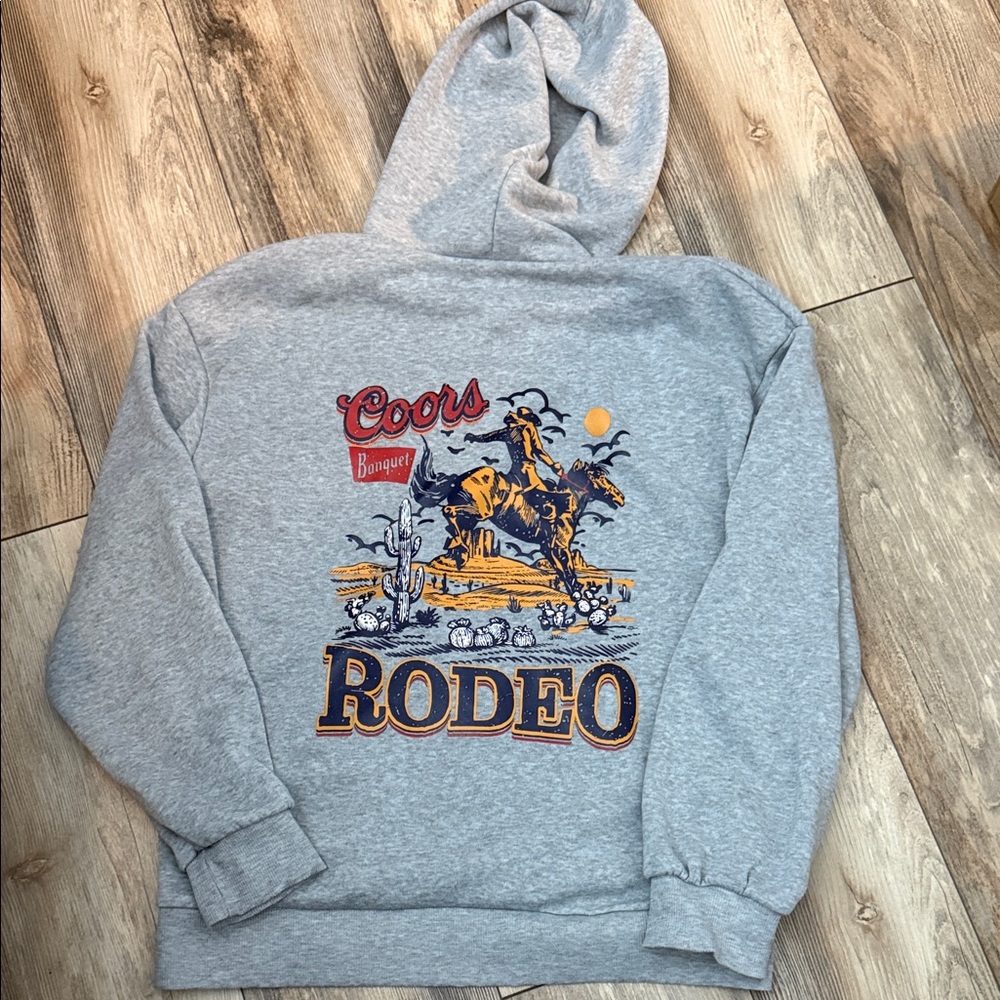 Coors Banquet Rodeo Unisex Graphic Hoodie
